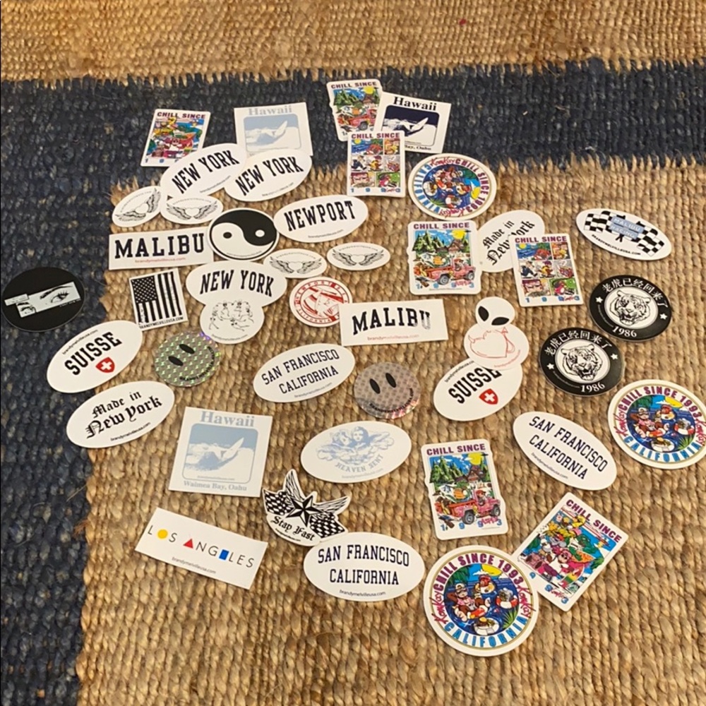 Rare brandy Melville sticker pack